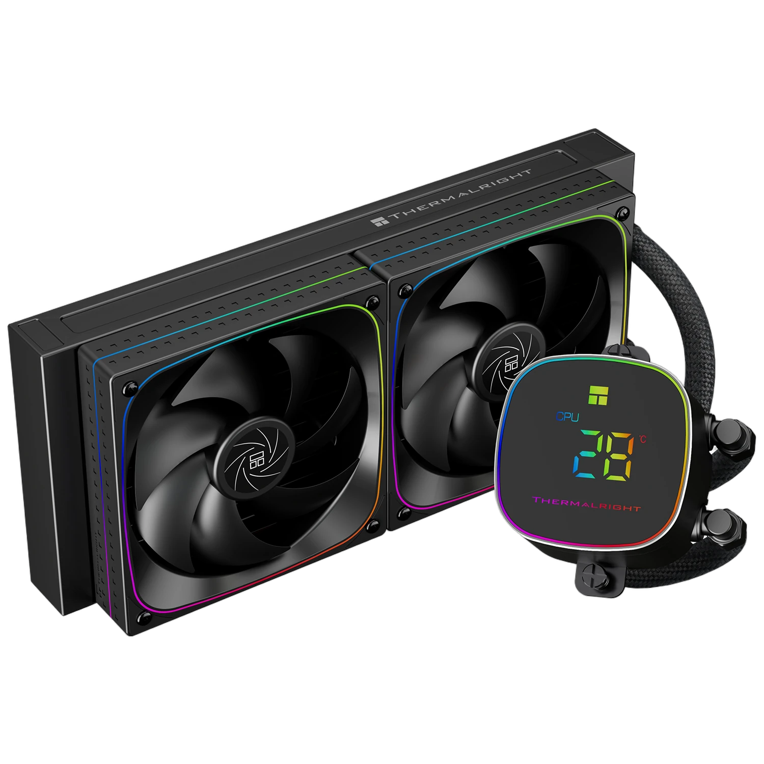 Thermalright Frozen Horizon 240 Digital ARGB BLACK